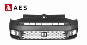 VOLKSWAGEN 21CAD20007B - PARAGOLPES DELANTERO NEGRO - 2020
