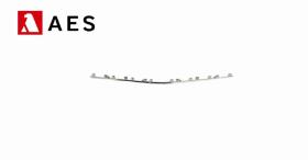 MERCEDES 23CC21038UM - MOLDURA CENTRAL CROMADA W206