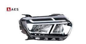 DACIA 51DUS23001WL - FARO DELANTERO IZQUIERDO LED - BISEL CROMADO BLANCO
