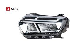DACIA 51DUS23001WR - FARO DELANTERO DERECHO LED - BISEL CROMADO BLANCO