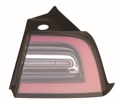 [AES31-M321-002LUE] Piloto trasero izquierda exterior universal Tesla Model 3 OEM: 1077397-00-G, FY-M3-002-L