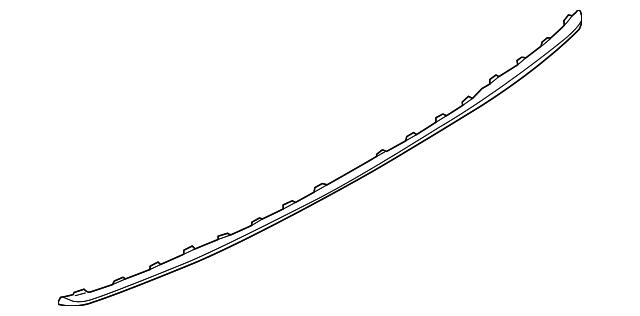 [AES22-A4S20-038] A4 B9 20 REAR BUMPER SPOLIER S-LINE (M) 8WD 853 551 C 3Q7/ T94 8WD 853 551 C