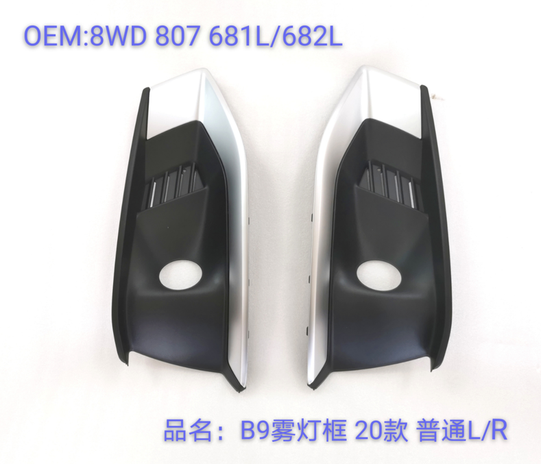 A4 B9 20 Fog Lamp grille (R)  8WD 807 682 R  8WD 807 682