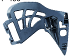 [AES24-G38-012UR] SOPORTE PARAGOLPES DELANTERO (SUPERIOR) DER 51118491490 5111-8491-490