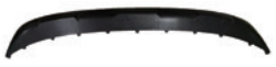 FRONT SPOILER - SLIVER PAINT - LONGER