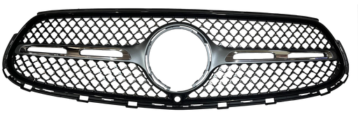 [2548806703] Diamond grille silver