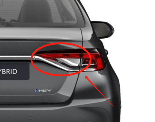 [AES11-CRL19-002RI] [AES11-CRL19-002RI] Luz de piloto trasero DER INTERIOR. Toyota Corolla e210 Sedan 2019- OEM:8158102C30