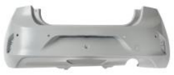 [AES25-CORF19-008H6] [AES25-CORF19-008H6] Parachoque trasera con 6 agujeros para sensor, OPEL corsa F 2019-2023 OEM: 166335701T,9829754980