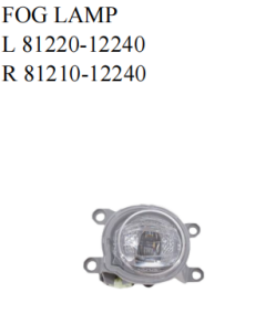[81220-12240] [AES11-CRL20-003L] Luz antiniebla Toyota Corolla 2020 OEM: 81220-12240