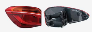 [AES24-X116-002R] PILOTO TRASERO EXTERIOR DER BMW  X1 F48 2105-2019 63217350712/63217384912