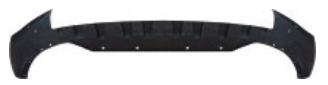 [AES45-LHS-007C] FRONT BUMPER SPOILER 10947211 10947212