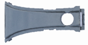 [AES24-G38-012C] Front bumper bracket(middle) 5113-7349-589