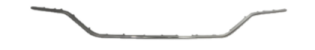 [205 885 3903] [AES23-C19-088] REAR BUMPER CHROME 205 885 3903